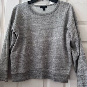 J. Crew Heather Gray Women's Crew Neck Light Sweatshirt